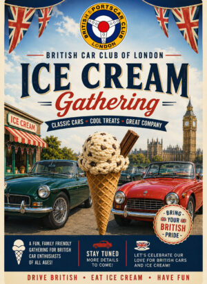 Ice Cream Gathering Poster